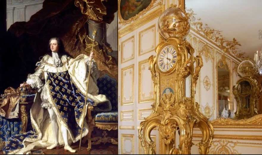 Đồng hồ thiên niên kỷ trong Cung điện Versailles.